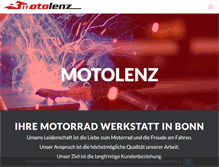 Tablet Screenshot of motolenz.de